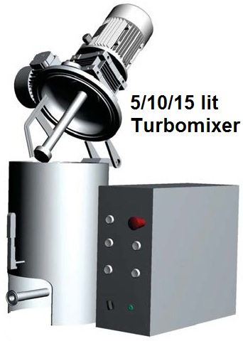 Turbomixer 5-10-15lit