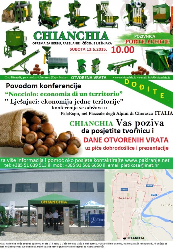 CHIANCHIA PORTE APERTE